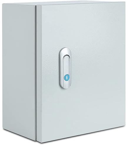 Hoffman A808CH Junction Box, NEMA 12, Hinged Cover, 8